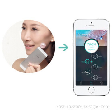 with Me Beauty Equipment -Skin Moisture, Dry Skin, Test